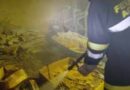Oö: Brand eines Heizhauses in Achleiten