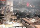 Nö: Großbrand in einer Badener Lagerhalle
