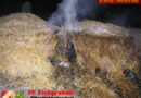 Nö: Strohballen in Eichgraben in Brand geraten