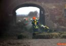 Oö: Heustock eines Bauernhauses in Brand geraten