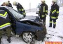 Nö: PKW landet im Straßengraben