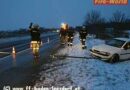 Nö: Pkw durchbricht einen Wildzaun auf der A2