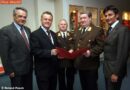 Bgld: Feuerwehr-Ehrung für 2maligen Katastropheneinsatz 2006