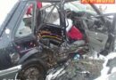 Oö: Verkehrsunfall im Schneetreiben bei Pupping – Person eingeklemmt