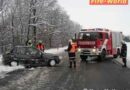 Oö: Fahrzeugbergung nach Verkehrsunfall in Reichersberg