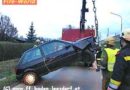 Nö: Pkw landete im Straßengraben