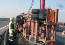 Nö: Bergung eines Lkw-Anhängers auf der A3 Höhe Ebreichsdorf