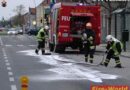 Nö: Ölverlust nach Verkehrsunfall in Felixdorf