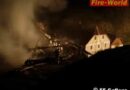 Oö: Großbrand eines abgelegenen Bauernhauses in Großraming