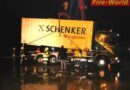 Oö. WAB-Container beim Absetzen umgekippt