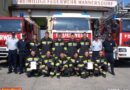 Nö: Feuerwehr Mannersdorf absolvierte die Ausbildungsprüfung Löscheinsatz