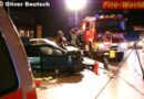 Oö: Verletzte Person bei Verkehrsunfall in Marchtrenk