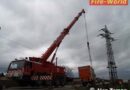 Nö: Bergung eines am Bankette hängenden Lkw-Zuges in Ternitz