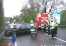 Oö: Schadstoffeinsatz und Verkehrsunfall in Vöcklabruck