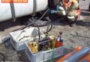 Oö: Dieseltank bei Lkw aufgeschlitzt (Weißkirchen, A25)