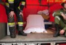 Nö: Massiver Ölverlust bei Verkehrsunfall & Hilfe bei 250 kg Mann