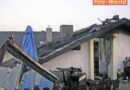 Nö: Dachstuhlbrand in der Siedlung Maria Theresia