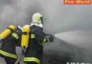 Oö: Brand in der Thermokammer eines holzverarbeitenden Betriebes