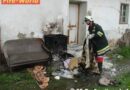 Nö: Unrat in Großweikersdorf in Brand geraten