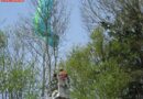 Oö: Rettung eines Paragleiters aus den Bäumen in Micheldorf