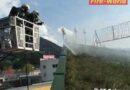 Tirol: Dachbrand der anderen Art –  Brennendes Rasendach im Etablissement