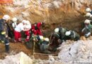 Nö: Rettung einer verschütteten Person auf Baustelle in Wilhelmsburg