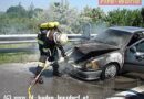 Nö: Pkw-Brand auf der Südautobahn bei Baden-Leesdorf