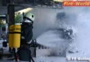 Sbg: Wieder ein Fahrzeug gegen Zapfsäule – Brand auf der A10 Autobahntankstelle