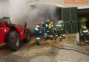 Nö: Brand einer Hackschnitzelheizung in Wolfsbach
