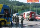 OÖ: LKW-Brand in Altmünster