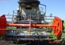 Nö: Mähdrescher und Ackerfläche bei Fischamend in Flammen