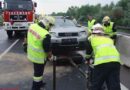 Nö: Verkehrsunfall auf der A4
