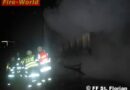 Oö: Lkw-Brand A1 Fahrtrichtung Wien, kurz vor Ausfahrt Enns