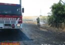 Nö: Flurbrand – Brand drohte auf Bauhof überzugreifen
