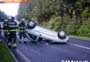 Oö: Pkw-Überschlag auf der B 145 bei Bad Ischl