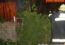 Oö: Brand einer Gartenhütte und eines Komposthaufens in Kremsmünster
