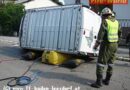 Nö: Kleintransporter bei Kollision in Baden-Leesdorf umgestürzt