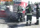 Nö: Pkw-Brand am Park & Ride-Parkplatz in St. Pölten