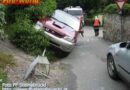 Nö: Bei Unfall in Steinabrückl auf Straßenlaterne aufgeparkt