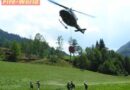 Nö/Ktn: Nö. Flugdienst bei Waldbränden in Kärnten im Einsatz