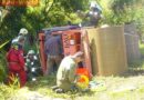 Tirol: Schwerer Arbeitsunfall – von Straßenwalze eingeklemmt