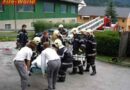 Stmk: Personenbergungen mittels Drehleiter