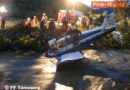 Sbg: Flugzeugabstuz in Mauterndorf