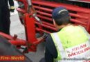 Nö: Sattelzug gegen Wohnwagengespann auf der A2