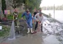 Oö: Hochwasserwelle passiert Schärding
