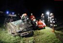 Oö: Pkw 30 Meter durch die Luft katapultiert