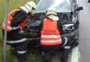 Nö: Verkehrsunfall mit 3 Fahrzeugen auf der B21a