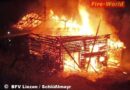 Stmk: Großbrand in Tipschern