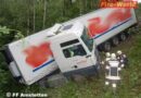 Nö: LKW Unfall auf der A1 – LKW rammte Leitschiene