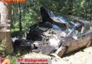Nö: Verkehrsunfall mit eingeklemmter Person in Eichgraben